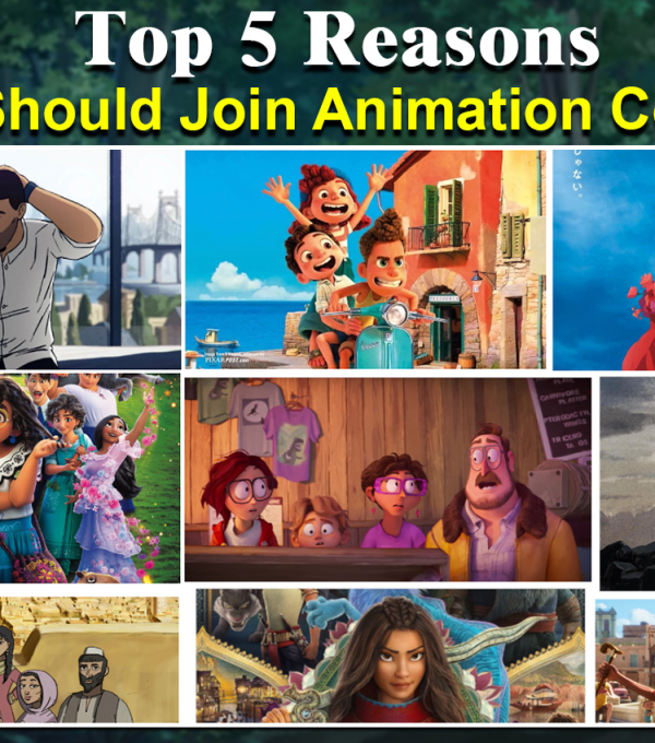 Top 5 Reasons You Should Join Animation Courses