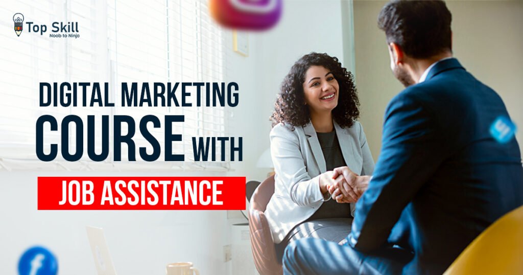 digital marketing course with job assistance