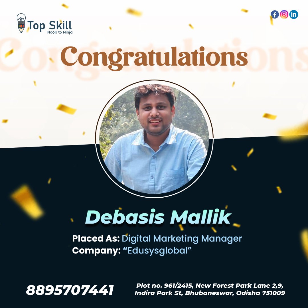 Debasis Malik testimonial