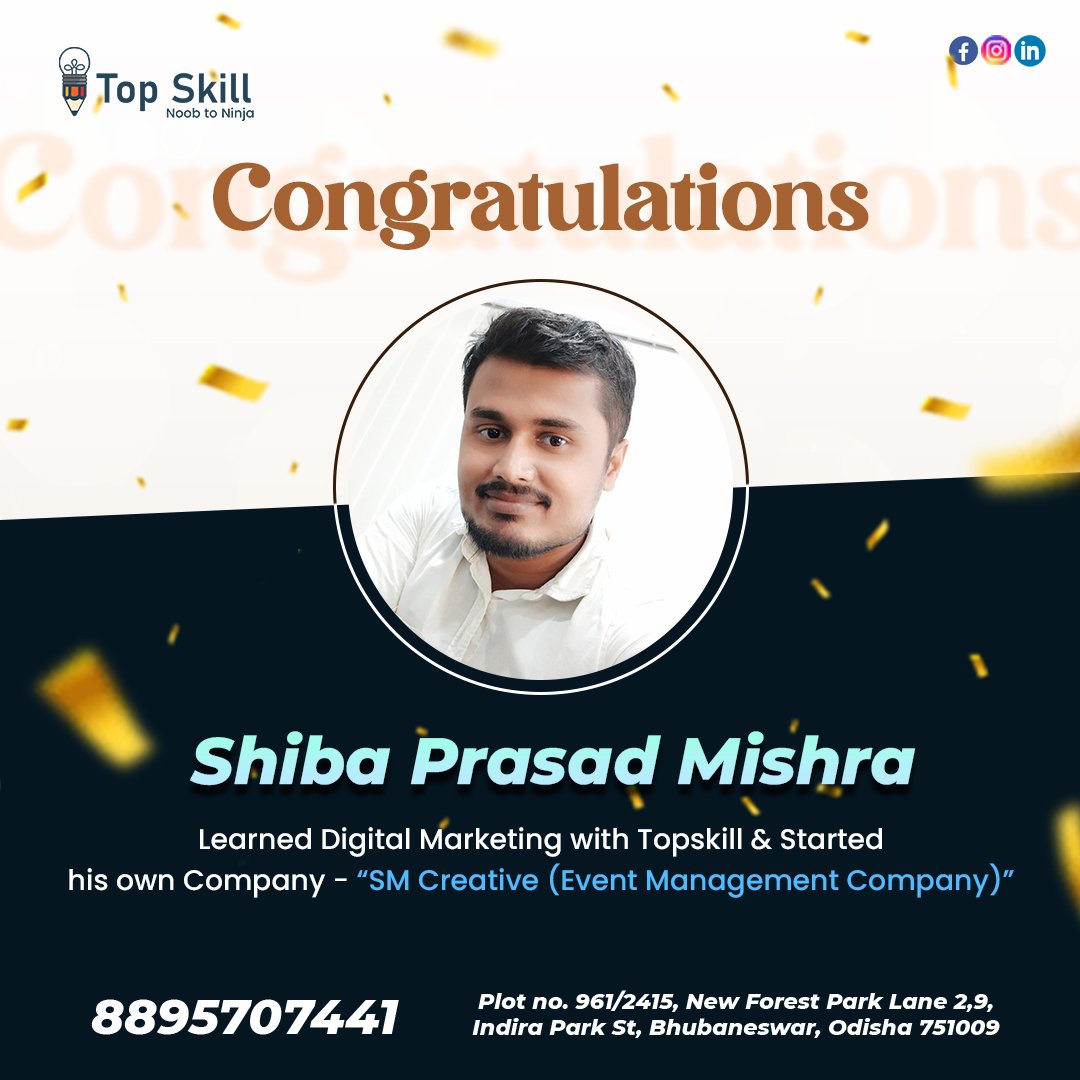 Shiba Prasad Mishra testimonial